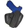 VlaMiTex U9 Fodero da Estrazione Rapida per Pistola Glock 17 19 20 21 22 23 25 31 32 37, in 100% Pelle