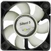 Gelid Solutions Silent 5. Ventola da 50x50x15mm. RPM 4000. Voltaggio 12V. 23 dBA. Nero