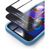 Bewahly Vetro Temperato iPhone 8 Plus / 7 Plus [2 Pezzi], 3D Copertura Completa Pellicola Protettiva in Vetro Temperato con Kit di Installazione per iPhone 8 Plus / 7 Plus (5,5 Pollici) (Nero)