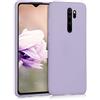 kwmobile Custodia Compatibile con Xiaomi Redmi Note 8 Pro Cover - Back Case per Smartphone in Silicone TPU - Protezione Gommata - lavanda