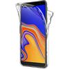 AICEK Cover Samsung Galaxy J4 Plus, 360°Full Body Cover Samsung J4+ Silicone Case Molle di TPU Trasparente Sottile Custodia per Galaxy J4+ (6.0 Pollici)