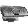AGPTEK Vivavoce Auto Bluetooth 5.3 con Siri Assistente Comandi Vocali di Google Altoparlante Kit e Scheda TF Supporto per Aletta Parasole Connessione Automatica, Nero