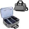 Luxja Borsa per Videoproiettore con Custodia per Laptop, Borsa per BenQ, Optoma, Epson e Acer Proiettore, Custodia per Proiettore e Accessori, 39.4 CM x 28 CM x 13.5 CM, Grigio