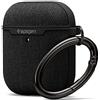 Spigen Urban Fit Progettato per Apple Airpods 1 & 2 Custodia Cover Case [LED frontale visibile] - Nero