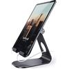 Lamicall Supporto Tablet, Lamicall Supporto Regolabile - Universale Stand Dock per 2020 iPad Pro 10.5, Pro 9.7, Pro 12.9, iPad mini 2 3 4, iPad Air, Air 2, iPhone, Samsung Tab, altri Tablets - Nero