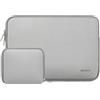 MOSISO 13,3 pollici Custodia Laptop, 13-13,3 pollici Borsa PC Compatibile con MacBook Air/Pro 13/Pro 14 M5 M4 M3 M2 M1, HP Dell Lenovo, Neoprene Borse Computer con Custodia Piccola, Grigio