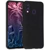 kwmobile Custodia Compatibile con Samsung Galaxy A40 Cover - Back Case per Smartphone in Silicone TPU - Protezione Gommata - nero matt