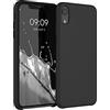 kwmobile Custodia Compatibile con Apple iPhone XR Cover - Back Case per Smartphone in Silicone TPU - Protezione Gommata - nero