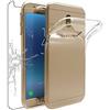 ebestStar - Cover per Samsung J3 2017 Galaxy SM-J330F, Custodia Silicone Trasparente, Protezione TPU Antiurto, Morbida Sottile Slim, Trasparente + Vetro Temperato