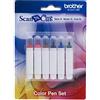 Brother Capen1 Scan-N-Cut - Kit Penne Colorate, Colore: Bianco