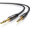 CSL-Computer Primewire - 5m Cavo Jack 3,5mm Maschio Maschio - Cavo AUX Cavo Cuffie - Connettore Maschio da 3,5mm a connettore Maschio da 3,5mm - Serie Premium HQ