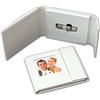 Elegantdisk Confezione per penna USB per matrimonio, con portafoto frontale. Bianca.