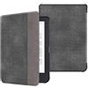 FINTIE Custodia per Kobo Clara HD 6 Pollici 2018 (Numero di Modello: N249) - Sottile Leggero Cover Protettivo Chiusura Magnetica con Auto Sveglia/Sonno Funzione, Denim Nero