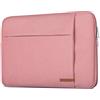 CASEZA MacBook Pro 13 Pollici Custodia/MacBook Air (2018) Sleeve Rosa London Borsa per Portatile MacBook Air (2018)/Pro 13 e altri modelli da 11-12 - Custodia Resistente all'Acqua & Due Tasche