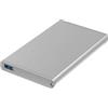 SABRENT Case SSD/HDD Hard Disk Esterno da SATA 2.5 pollici a USB 3.2 Gen 1, Custodia per disco rigido esterno, Adattatore per disco rigido da 7/9,5mm, [Supporto UASP SATA I II III] argento(EC-UM30)