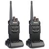 Retevis RT648 Walkie Talkie IP67 Impermeabile, Walkie talkie Professionale PMR446 Licenza-libero, Radio Bidirezionale a Lungo Raggio Ricaricabile per Kayak, Drifting (Nero, 2 Pezzi)