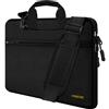 HSEOK Borsa a Tracolla per Notebook, Borsa Porta Laptop Super Sottile e Impermeabile, Fino a 13-13.3-14 Pollici, B02K01