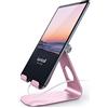 Lamicall Supporto Tablet, Supporto Regolabile - Universale Stand Dock per 2022 iPad Pro 10.5, Pro 9.7, Pro 12.9, iPad mini 2 3 4, iPad Air, Air 2, iPhone, Samsung Tab, altri Tablets - Oro Rosa