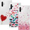 Young & Ming Cover Compatibile with Samsung Galaxy Note 10 Plus/Note10 Plus 5G, (3 Pack) Morbido Trasparente Silicone Custodie Protettivo TPU Gel Case, Amore