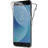 AICEK Cover Compatible Samsung Galaxy J7 2017, 360° Full Body Cover Samsung J7 2017 Silicone Case Molle di TPU Trasparente Sottile Custodia per Galaxy J7 2017 (5,5 Pollici SM-J730F)