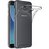 AICEK Cover Compatible Samsung Galaxy J7 2017, Cover Samsung J7 2017 Silicone Case Molle di TPU Trasparente Sottile Custodia per Galaxy J7 2017 (5,5 Pollici SM-J730F)