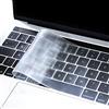 MOSISO TPU Tastiera Copertura Compatibile con MacBook Pro con Touch Bar 13/15 Pollici (2019/2018/2017/2016 Rilascio,A2159/A1989/A1706,A1990/A1707),Trasparente Pelle (EU Layout), Chiaro