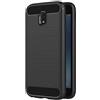 AICEK Cover Samsung Galaxy J3 2017, Nero Custodia Samsung J3 2017 Silicone Molle Black Cover per Galaxy J3 2017 Soft TPU Case (5,0 Pollici SM-J330F)