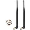 Bingfu Antenna Ricevitore Wireless UHF 400MHz-960MHz Maschio BNC per Telecomando, Amplificatore Ricevitore Audio Digitale