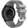 MoKo Cinturino Sportivo Compatibile con Samsung Galaxy Watch 3 45mm/Gear S3 | per S3 Frontier/Classic/Galaxy Watch 46mm, Morbido Silicone, Impermeabile e Traspirante, Cinturino 22mm, per Uomo e Donna