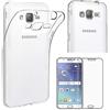 ebestStar - Cover Compatibile con Samsung J5 Galaxy SM-J500F (2015) Custodia Trasparente Silicone Gel Protezione Morbida Sottile, Trasparente + Vetro Temperato [Apparecchio: 142.1x71.8x7.9mm, 5.0'']