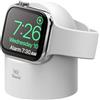 elago Supporto W2 per Caricatore per Tutte le Serie di Apple Watch | Ultra4/Ultra3/Ultra2/Ultra/12/11/10/9/8/7/6/5/4/3/2/1/SE3/SE2/SE1, 49mm, 46mm, 45mm, 44mm, 42mm, 41mm, 40mm, 38mm (Bianco)