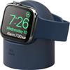 elago Supporto W2 per Caricatore per Tutte le Serie di Apple Watch | Ultra4/Ultra3/Ultra2/Ultra/12/11/10/9/8/7/6/5/4/3/2/1/SE3/SE2/SE1, 49/46/45/44/42/41/40/38mm (Indaco Jeans)