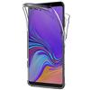 AICEK Cover Samsung Galaxy A9 2018, 360°Full Body Cover Samsung A9 2018 Silicone Case Molle di TPU Trasparente Sottile Custodia per Galaxy A9 2018 (6.3 Pollici)