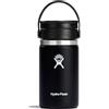 Hydro Flask - Coffee Flask - Termos da viaggio per caffè 354 ml (12 oz) - Acciaio inossidabile con isolamento sottovuoto e coperchio a prova di perdite - Wide Mouth - Black