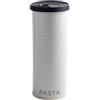Maxwell & Williams Canister VC6450-Barattolo, 1,7 l, in Confezione Regalo, Barattolo con Coperchio in Silicone, Colore, Porcellana, Nero, Bianco, 11.5 x 11.5 x 26 cm