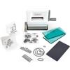 Sizzix Sidekick Manuale Kit Iniziale per Fustellatura e Embossing, Paper Craft, Biglietti e Scrapbooking - Bianco e Grigio