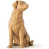 Willow Tree 27682 Figurina Amo Il Mio Cane, Resina, Beige Chiaro, 8.5 cm