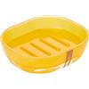 Excelsa Linea Bagno Portasapone, Plastica, Giallo