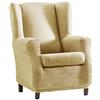 Eysa F817081 Aquiles Copripoltrona Elastico, Poliestere-Cotone, Beige, 37x29x5 cm