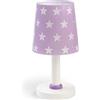 Dalber - Lampada da tavolo E-14, Stella porpora, Multicolore, 15 x 15 x 30