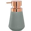 Sealskin Conical Dispenser per Sapone Liquido, Porcellana, Verde, 16.5 x 10 x 10 cm