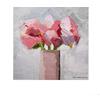 the art group Il Gruppo Art Paul Donaghy (Rosa) Trio - Stampa Artistica 40 x 40 cm, Carta, Multicolore, 40 x 40 x 1.3 cm