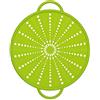 Emsa 514557 - Coperchio antischizzi 5 in 1 in Silicone/Inox, 26 cm, colore: Verde
