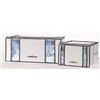 Compactor Home Tote di stoccaggio del Vuoto, Polipropilene, Bianco, Medium + XX-Large, 2 unità