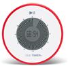 Time Timer TWIST, un timer digitale con conto alla rovescia visivo di 90 minuti per aule, cucine, ufficio per bambini e adulti e strumento per l'istruzione domestica; Timer magnetico e portatile