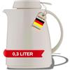 Helios Servitherm - Caraffa Termica, 0,3 l, Colore: Bianco