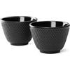 Bredemeijer G004Z - Tazzine Jang, nero (set di 2), 100 ml