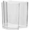 Guzzini - Home, ISOLA, Vaso da Arredo Portariviste - Trasparente, 34 x 22,8 x h31 cm - 28930000