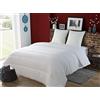 Dodo 30519 220/240 Copripiumino Matrimoniale e set di 2 cuscini poliestere/cotone bianco 220 x 240 cm
