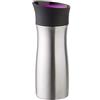 Helios Click'n'Drink Thermos, Acciaio Inossidabile, Mora, 0,3 Liter